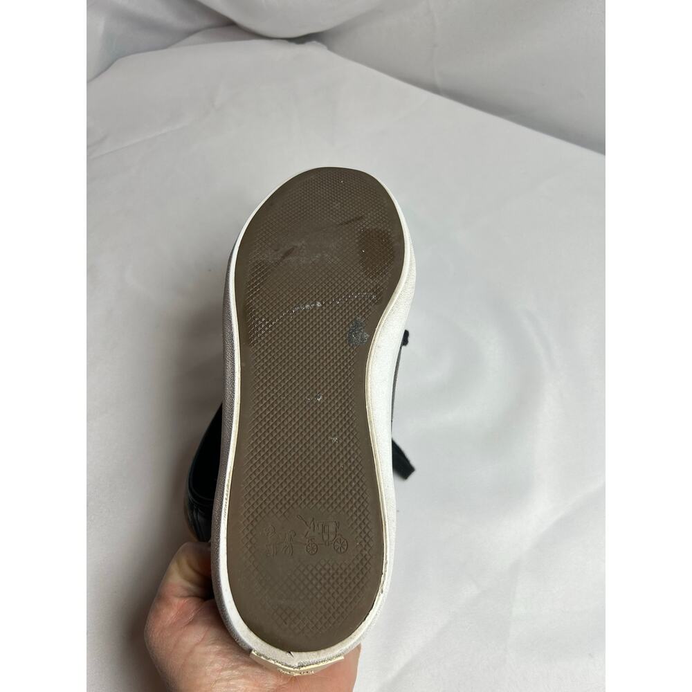 Coach Women's Empire Signature Canvas Fashion Sneaker Shoes black white Sz 9.5 - Picture 6 of 10